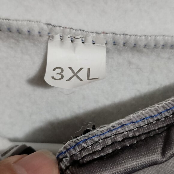 Carhartt Mens 1/4 Zip Long Sleeve Pullover Size 3XL Metallic Silver Gray - Picture 6 of 13